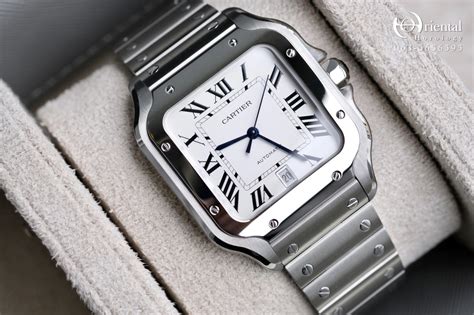 cartier santos 1:1|santos de cartier automatic movement.